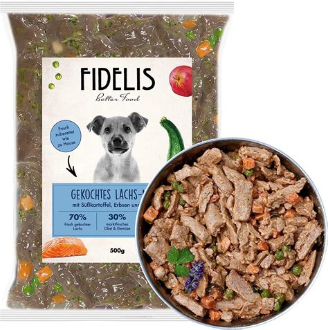 fidelis futter|Gekochtes Hundefutter: Vegetarisch